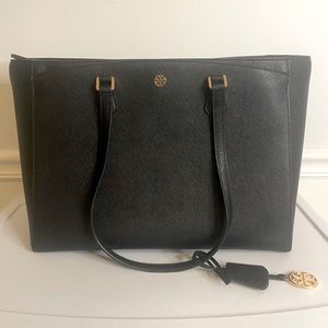 Tory Burch Robinson Leather Tote